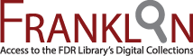 Logo for Selected Digitized Correspondence of Eleanor Roosevelt, 1933-1945 | Franklin D. Roosevelt Presidential Library & Museum